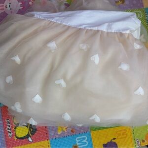 Pottery Barn Kids Monique Lhuillier Tulle Crib Skirt